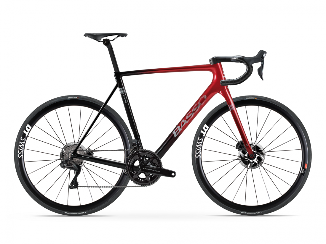 Diamante disc, candy red, Shimano Dura-Ace Di2, DT Swiss ERC 1100DB 35, 2023